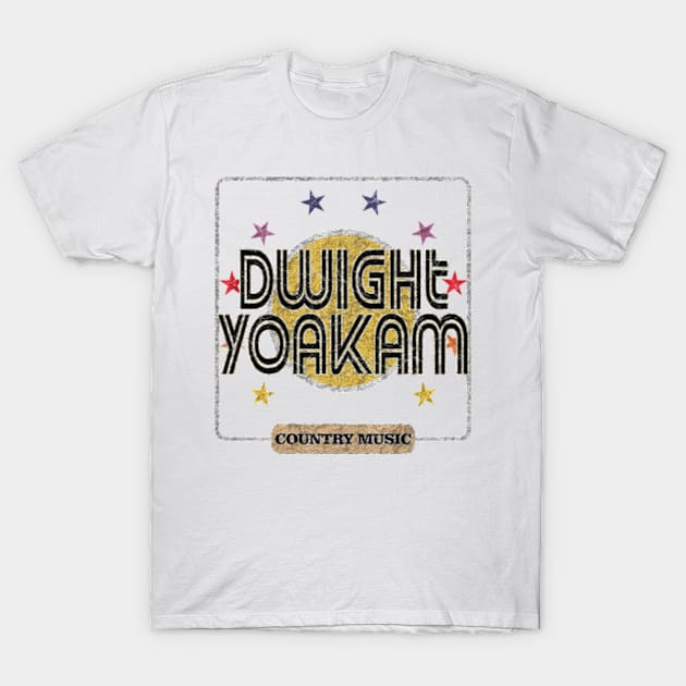 Dwight Yoakam T-Shirt by Rohimydesignsoncolor